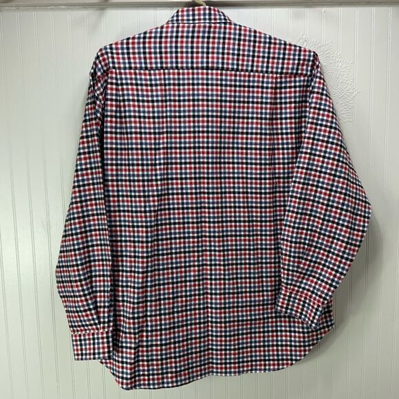ORVIS 100% cotton flannel long sleeve shirt - Picture 2 of 4